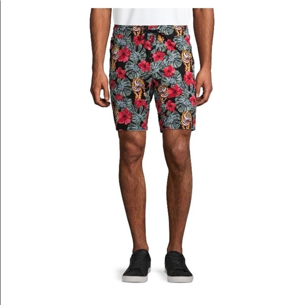 No boundaries Mens Woven Jogger Shorts